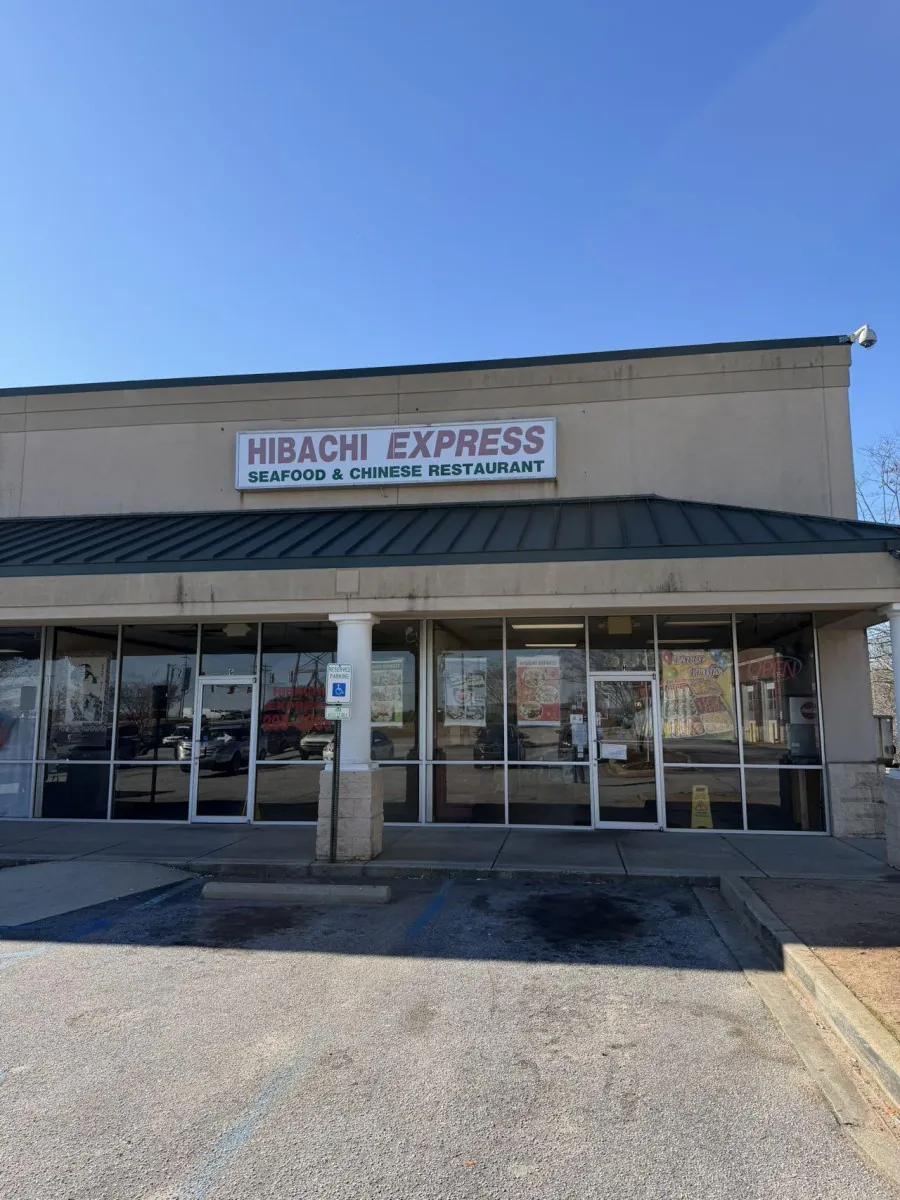 Exterior at Hibachi Express，a Asian Fusion Restaurant in Greenville